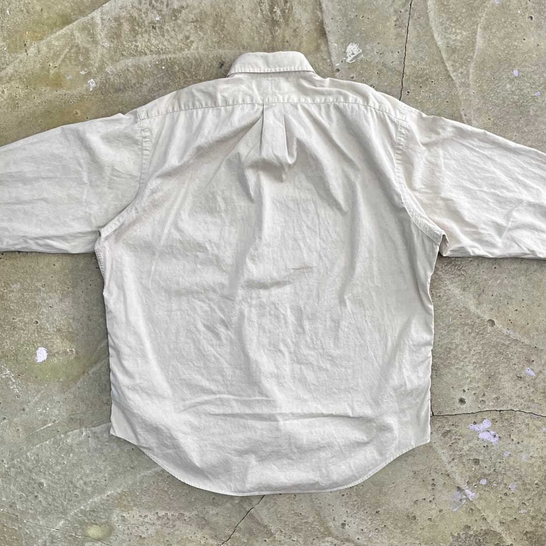 90's 폴로 핀포인트 옥스포드 셔츠 XL 상품이미지2