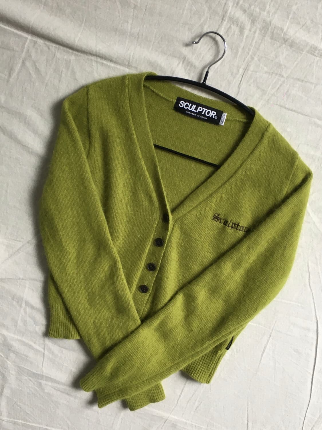 스컬프터 앙고라 니트가디건 상품이미지2