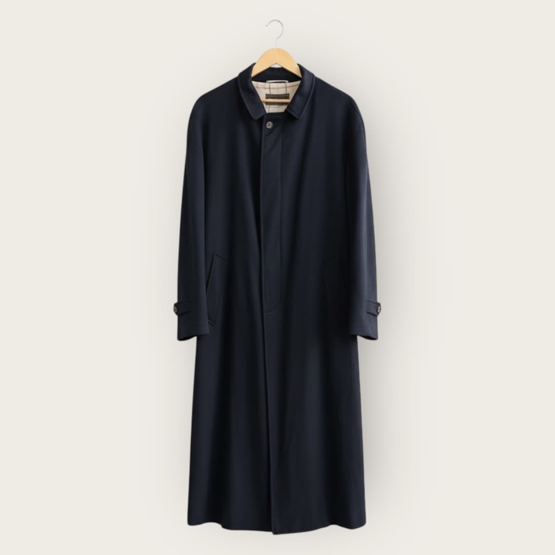 52/ 로로피아나 캐시미어100% 스톰시스템 롱코트 자켓 상품이미지1