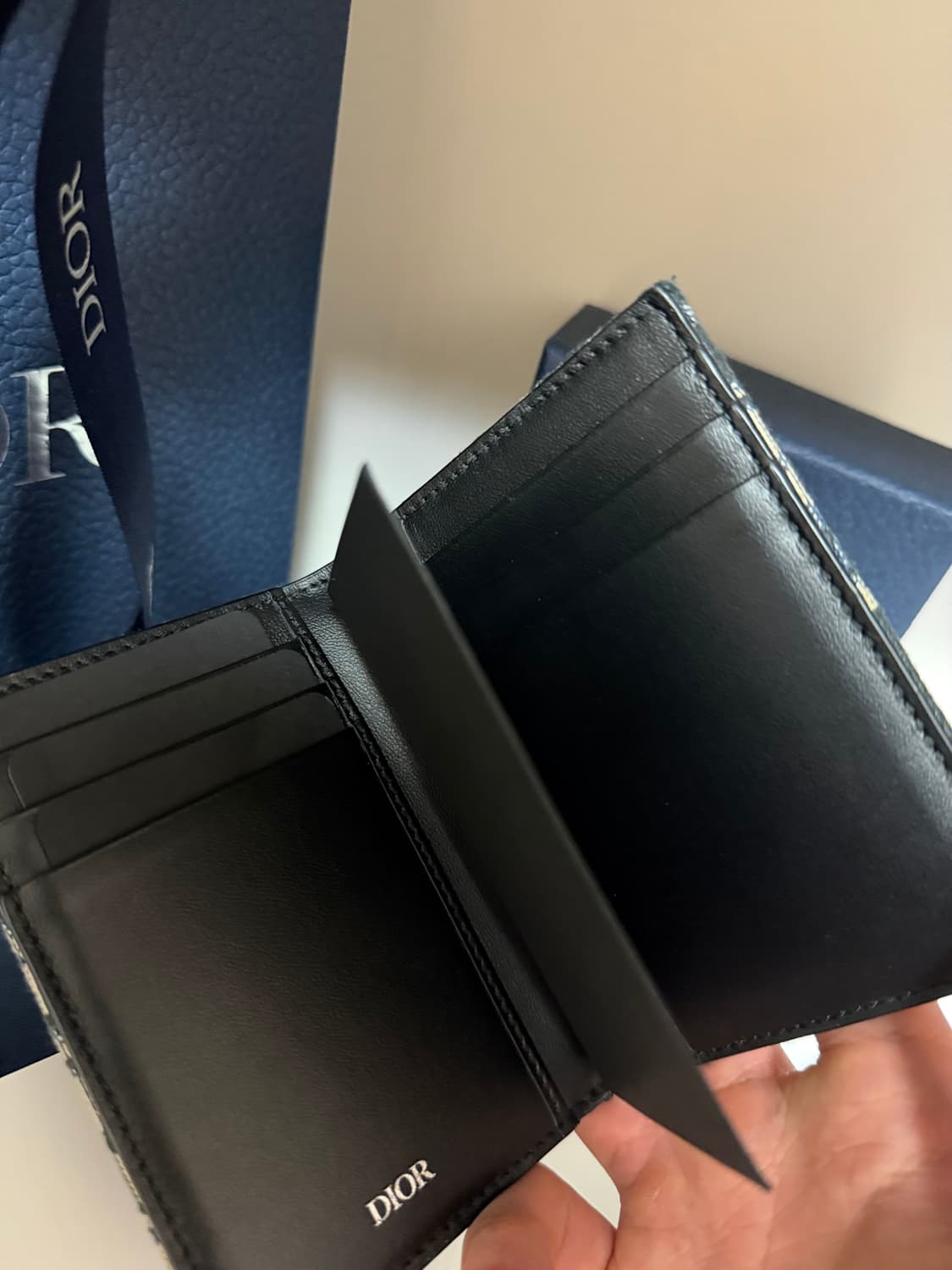 디올 오블리크 오거나이저 카드지갑 급처 상품이미지2