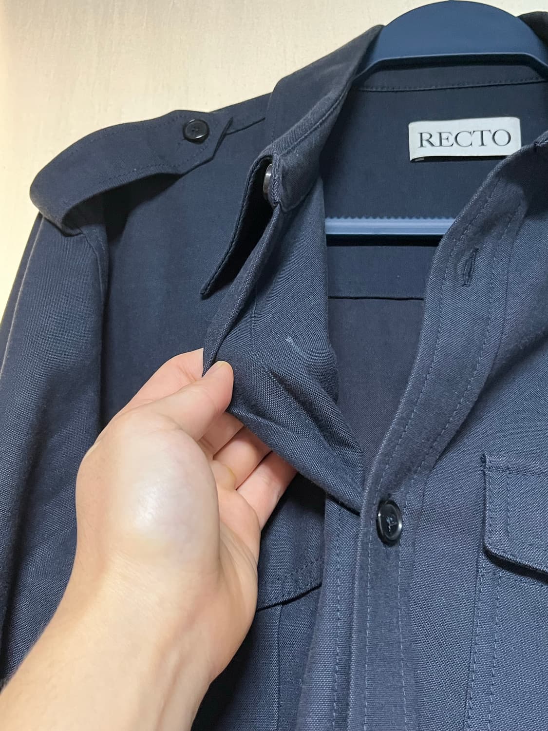 렉토 보헤미안 롤업 셔츠 M 상품이미지5