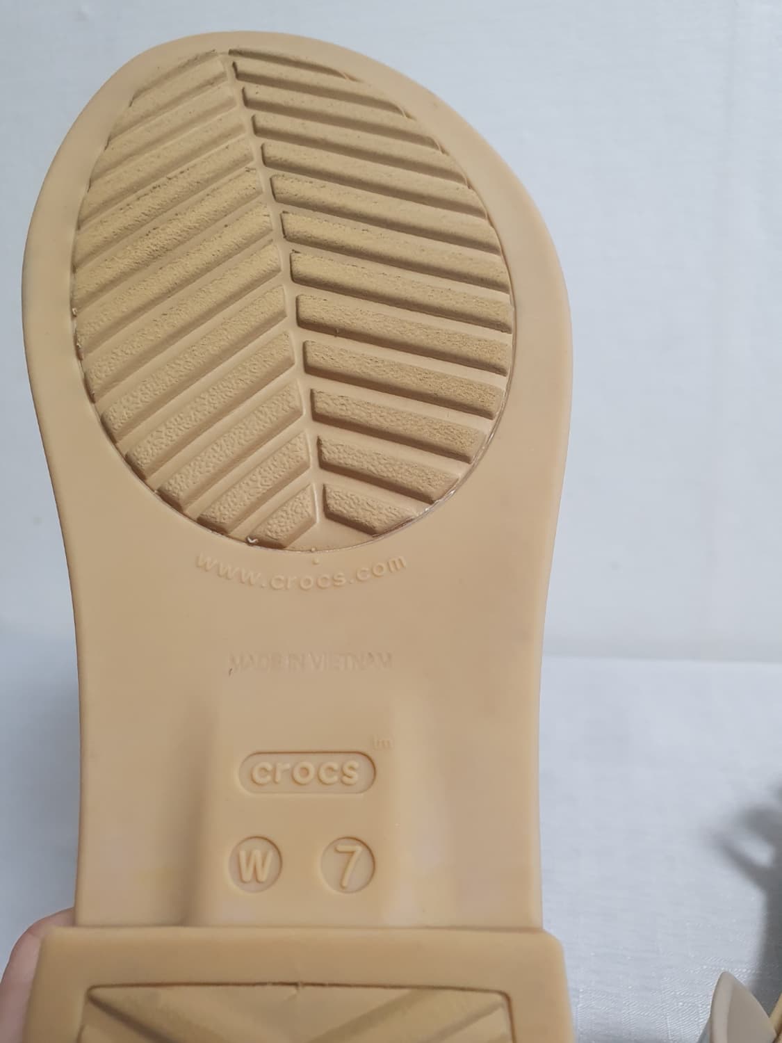 240mm 크록스 툴룸 오픈 플랫 샌들 머쉬룸 스터코 상품이미지9