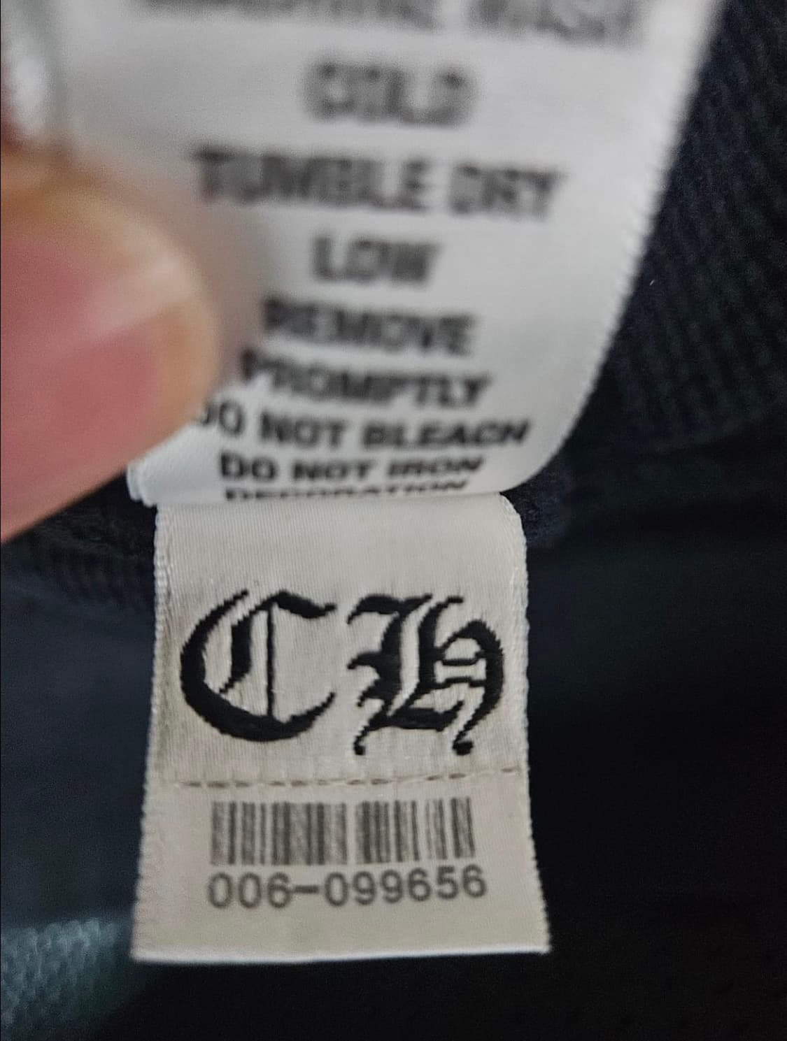 크롬하츠 3트리플크로스 헤비웨이트 와플 후드집업 상품이미지4