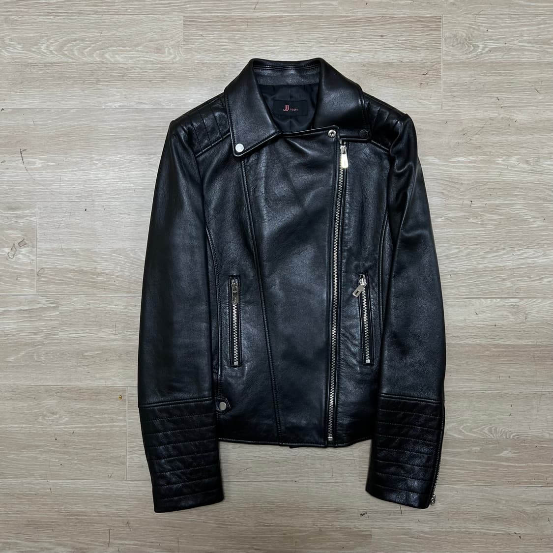 지고트 여성 라이더 소가죽 자켓 [블랙] 85-88-155 상품이미지1