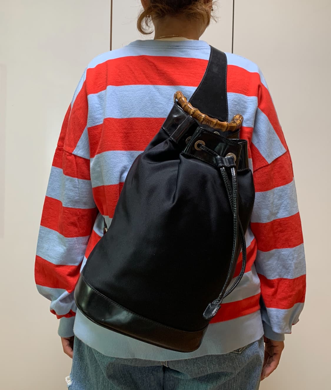 GUCCI 구찌 뱀부 슬링백팩(유니색스) 상품이미지1