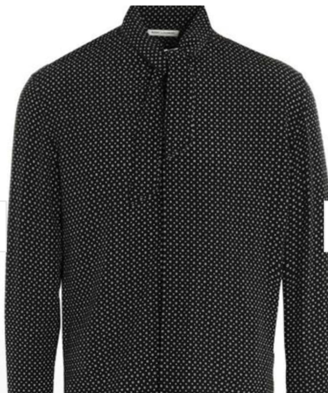 Saint Laurent Polka-dot Print bow  Silk  상품이미지1