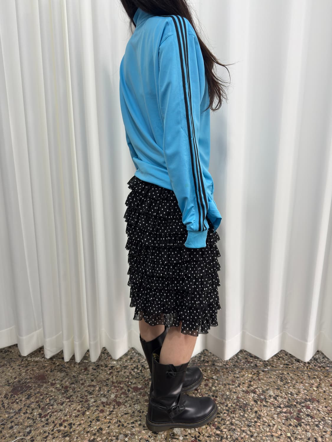 dot layered sha skirt 상품이미지6