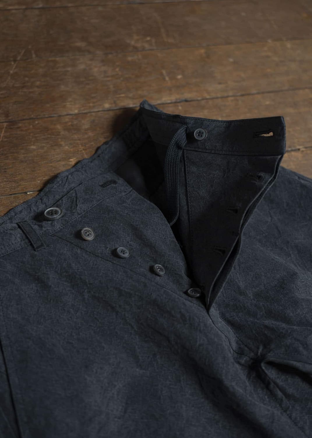 Trousers#84 - Time Washed Canvas - Black 상품이미지4