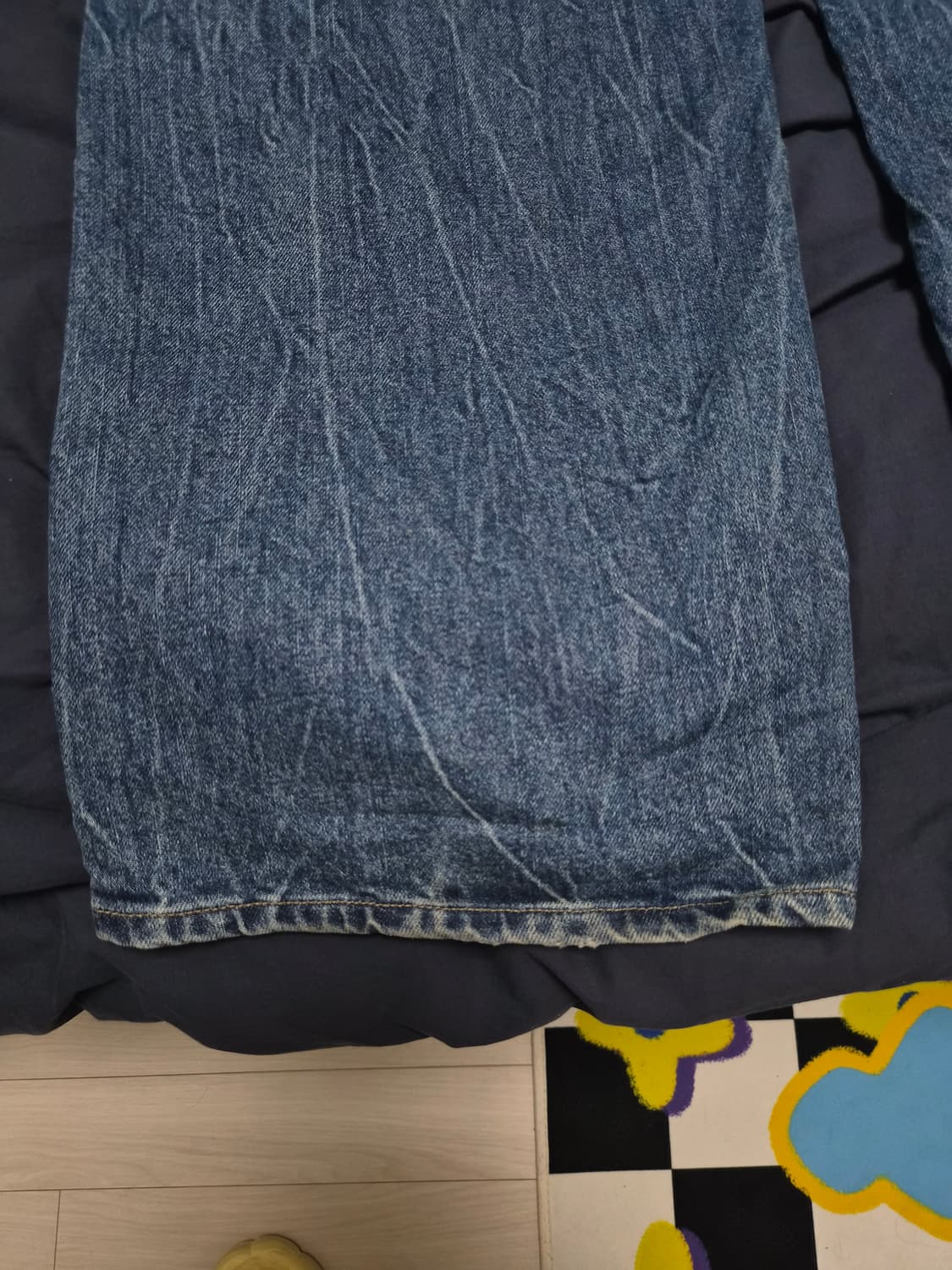 엘무드 맥스와이드 데님 소닉블루 46사이즈 상품이미지7