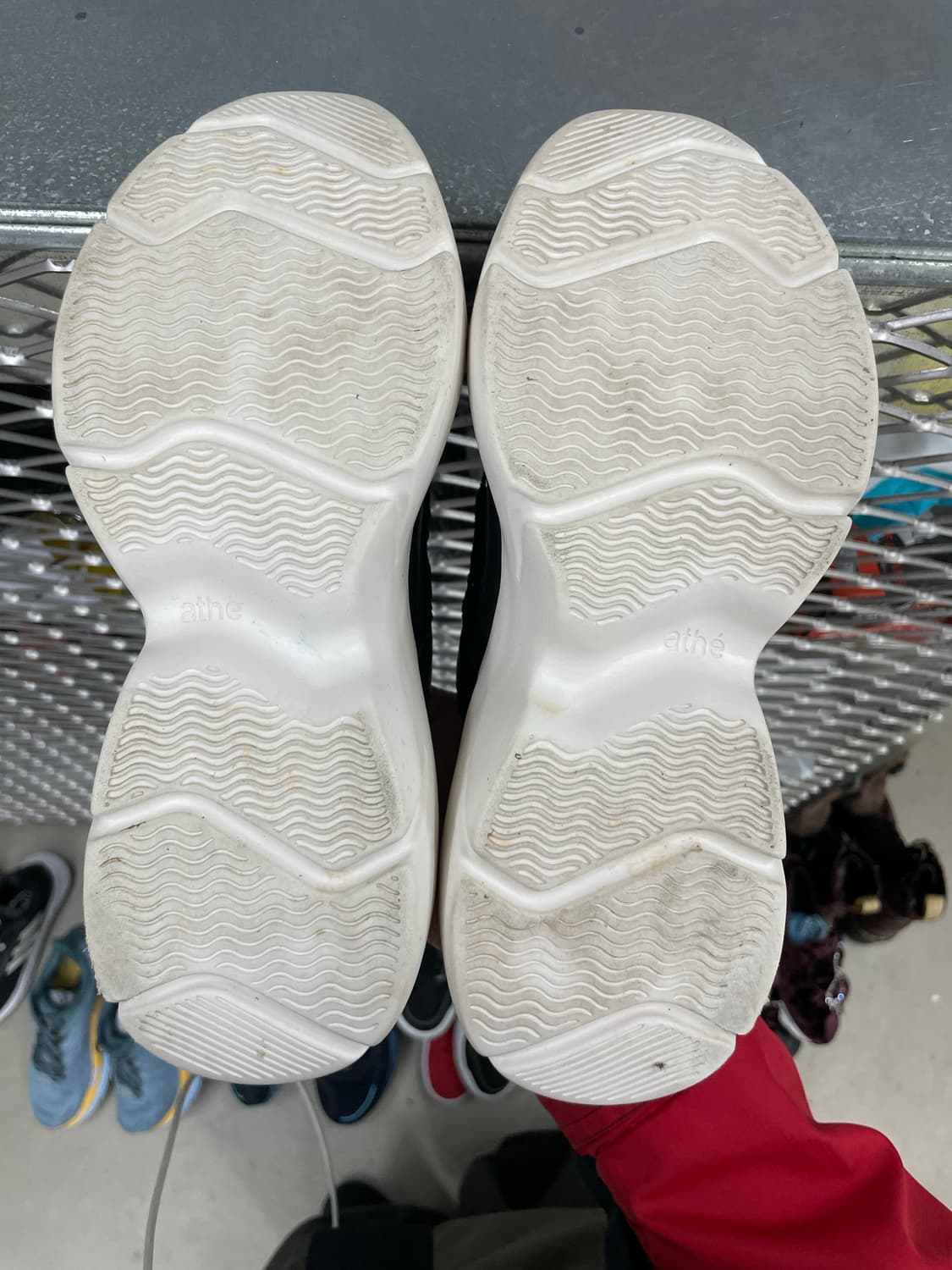 아떼 플랫폼 스니커즈 블랙 240 상품이미지6