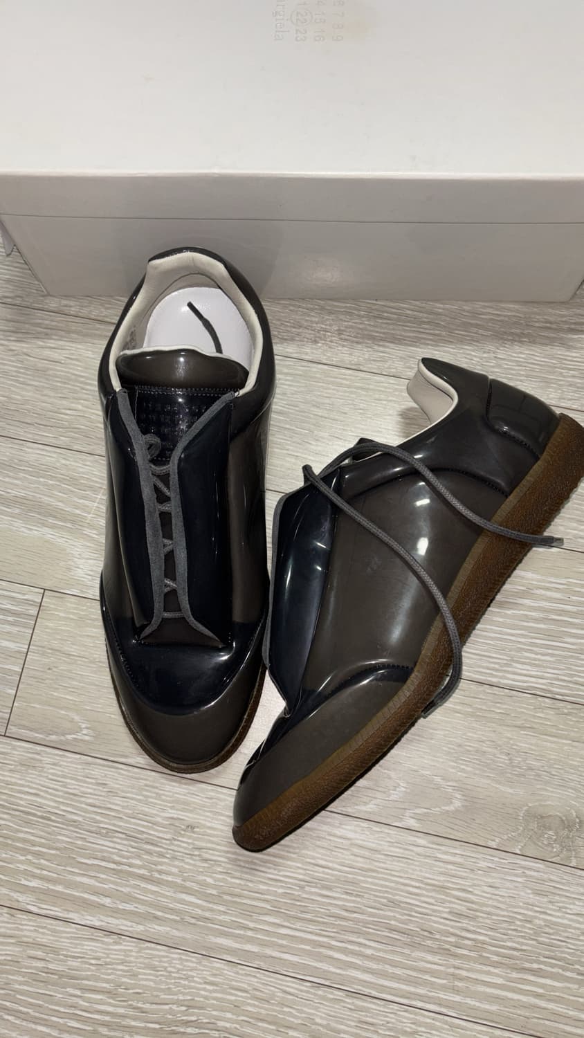 2016 Maison Margiela future low pvc gray 상품이미지1