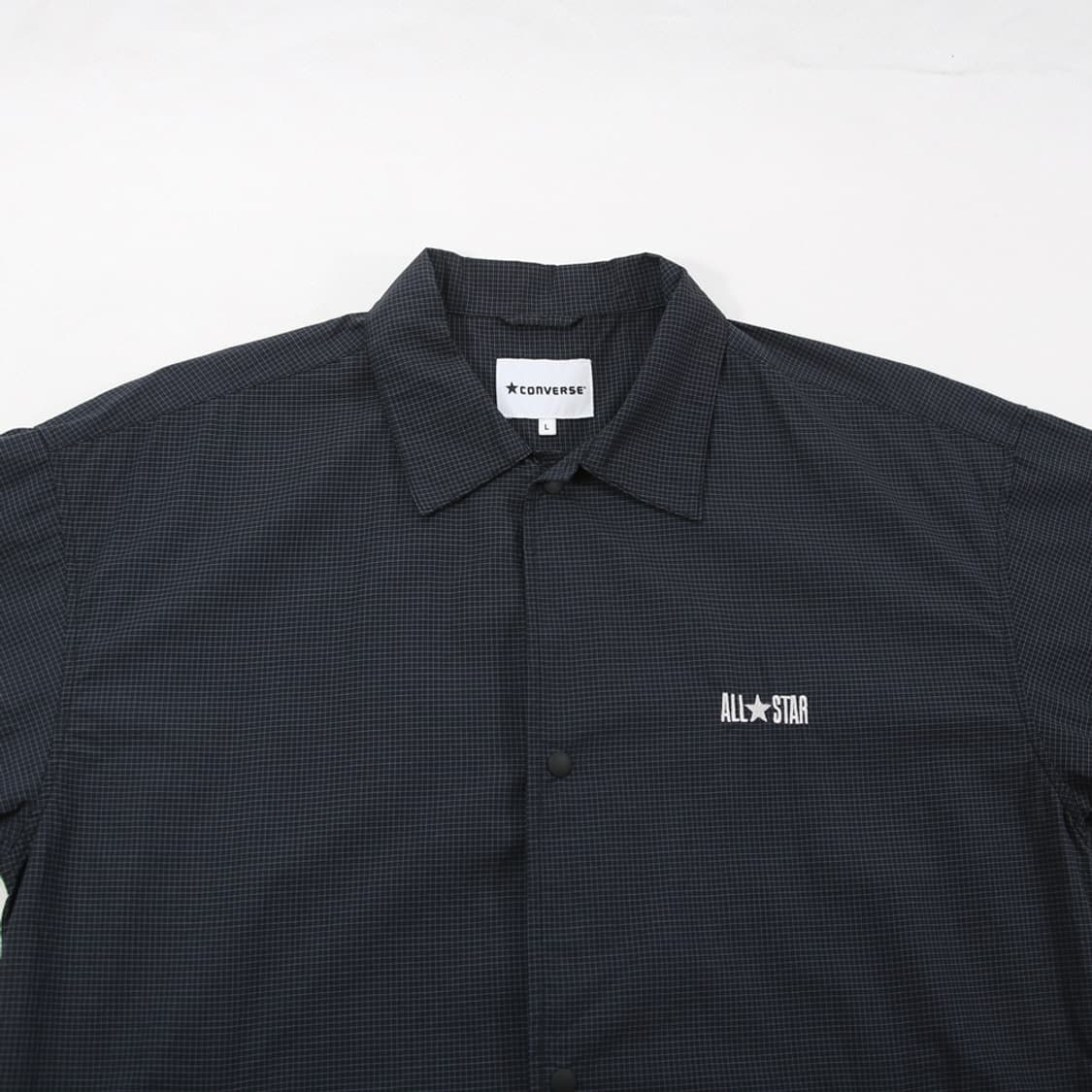 (착용컷) 컨버스 코치 반팔 셔츠 (남성용 100) 상품이미지5