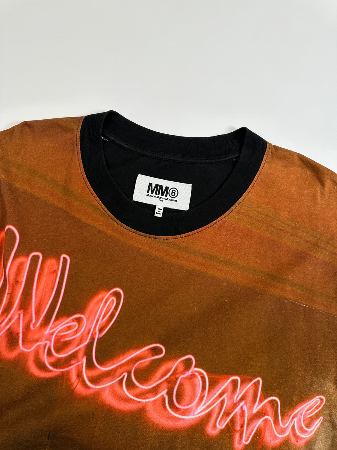 MM6 oversize neon photo shirt 상품이미지5
