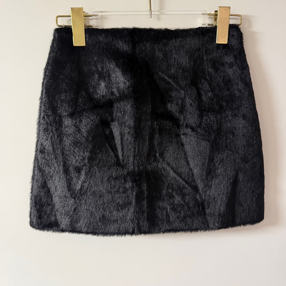 새상품 여자 퍼 미니스커트 S 상품이미지1