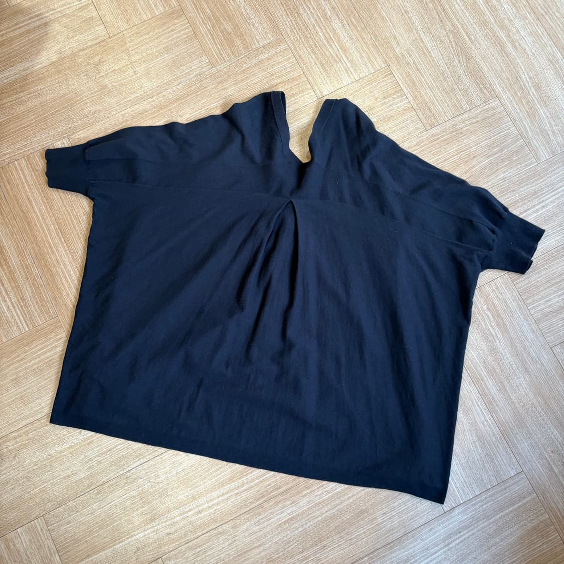 주카 하이 트위스티드 코튼 비대칭 숏 슬리브 가디건 상품이미지6