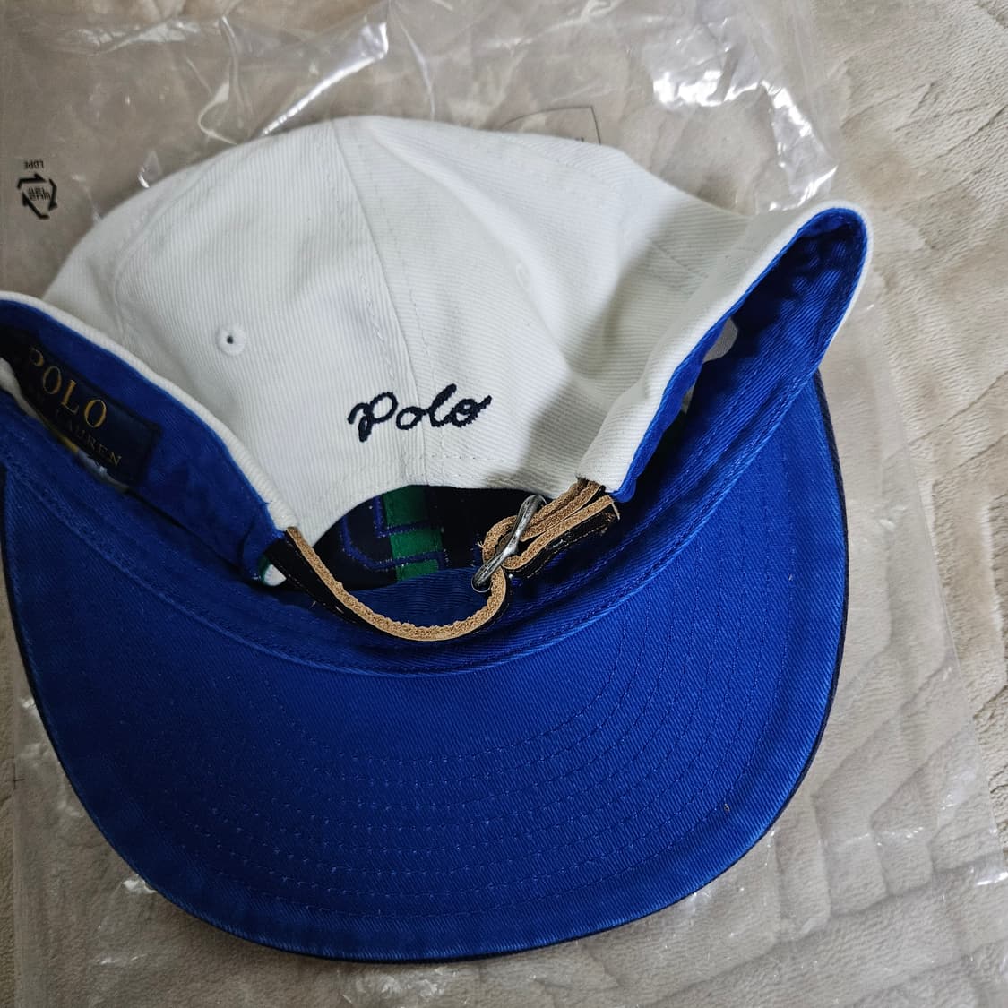 (F) 폴로 랄프로렌 로고 패치 트윌 캡 상품이미지2
