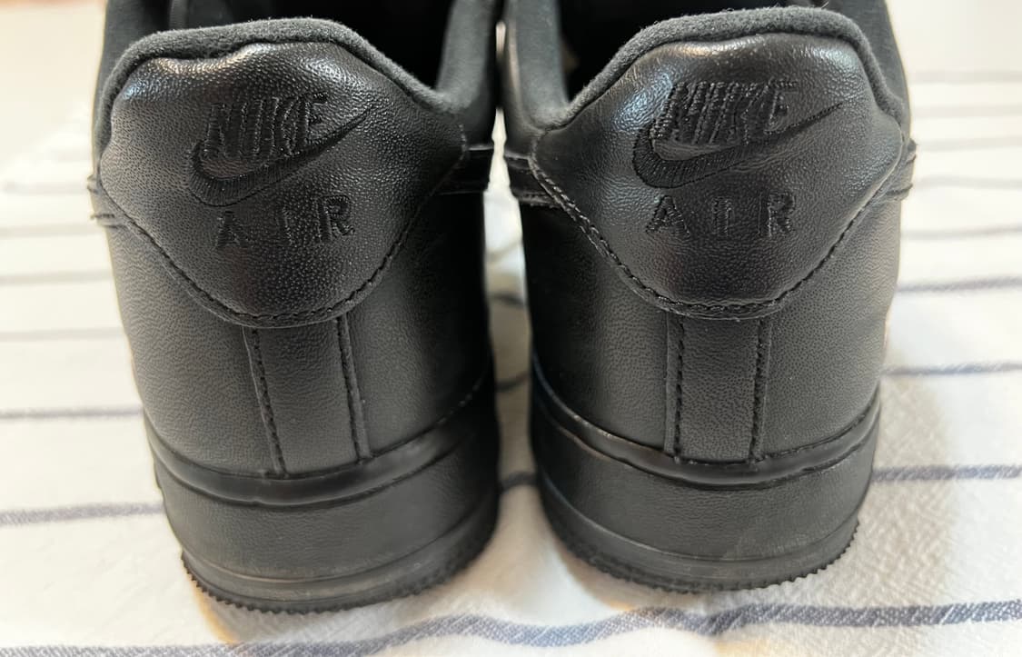 나이키 슈프림 에어포스 블랙 상품이미지8