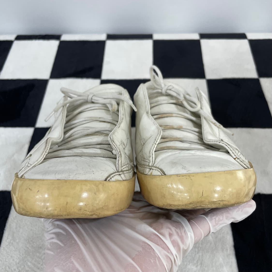 골든구스 슈퍼스타 스모크 화이트 스니커즈 (41) 상품이미지7