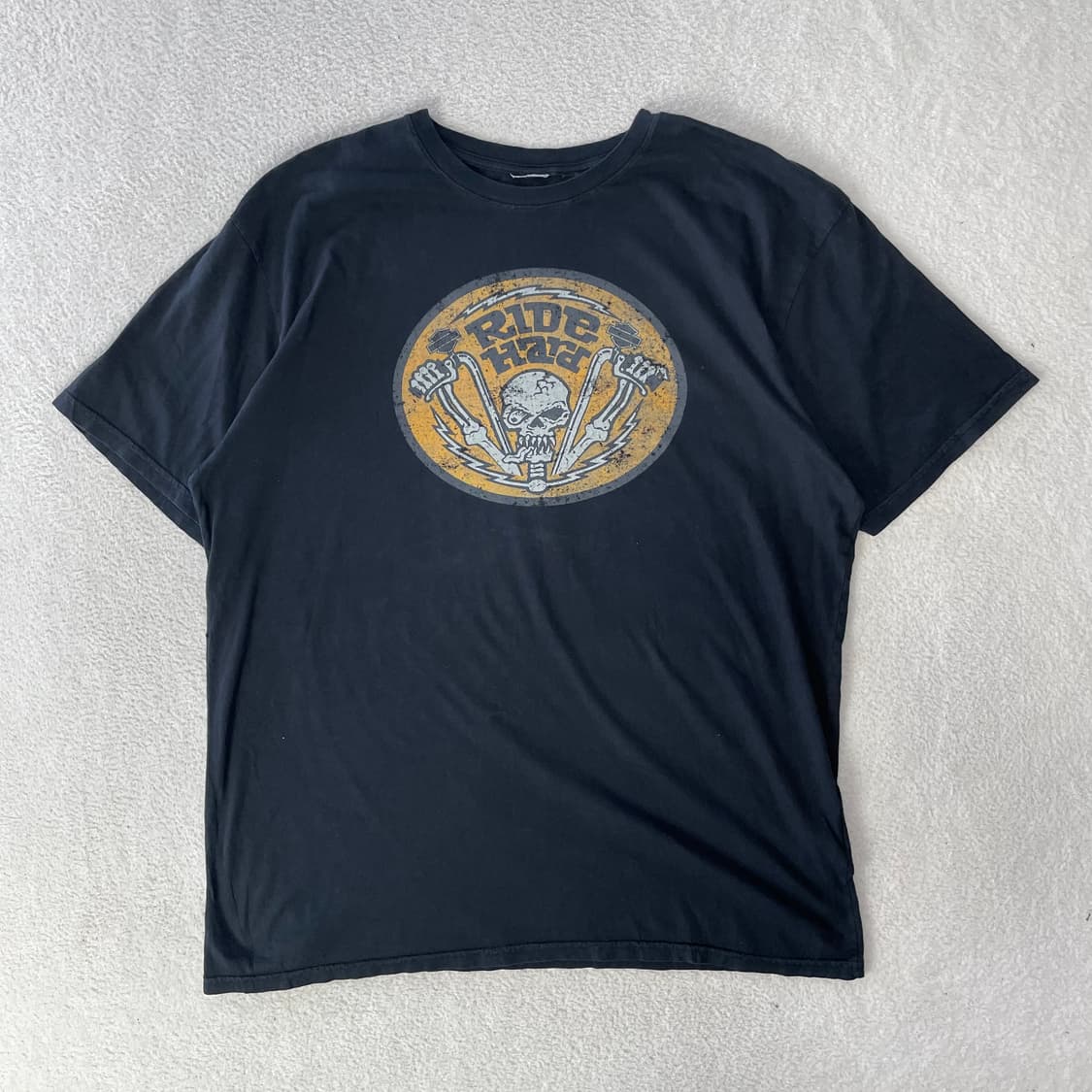 할리데이비슨 스컬 반팔티셔츠 상품이미지1