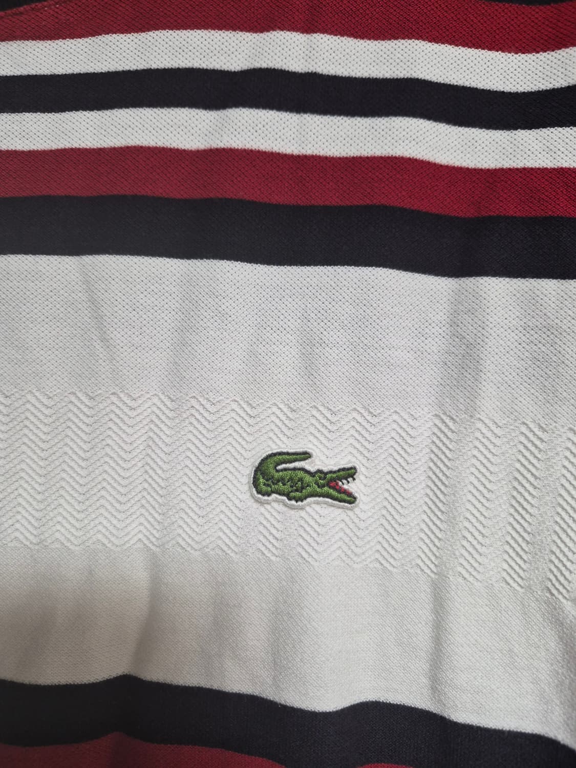 라코스테 프랑스 메이드 스트라이프 반팔티 L(5사이즈) 상품이미지3