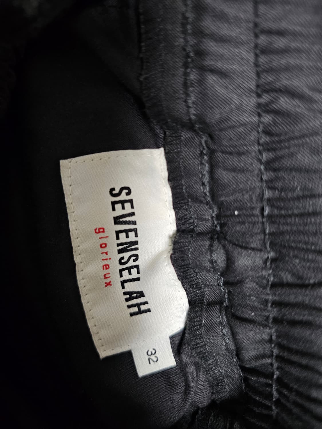 세븐셀라 블랙 카고 조거팬츠 상품이미지3