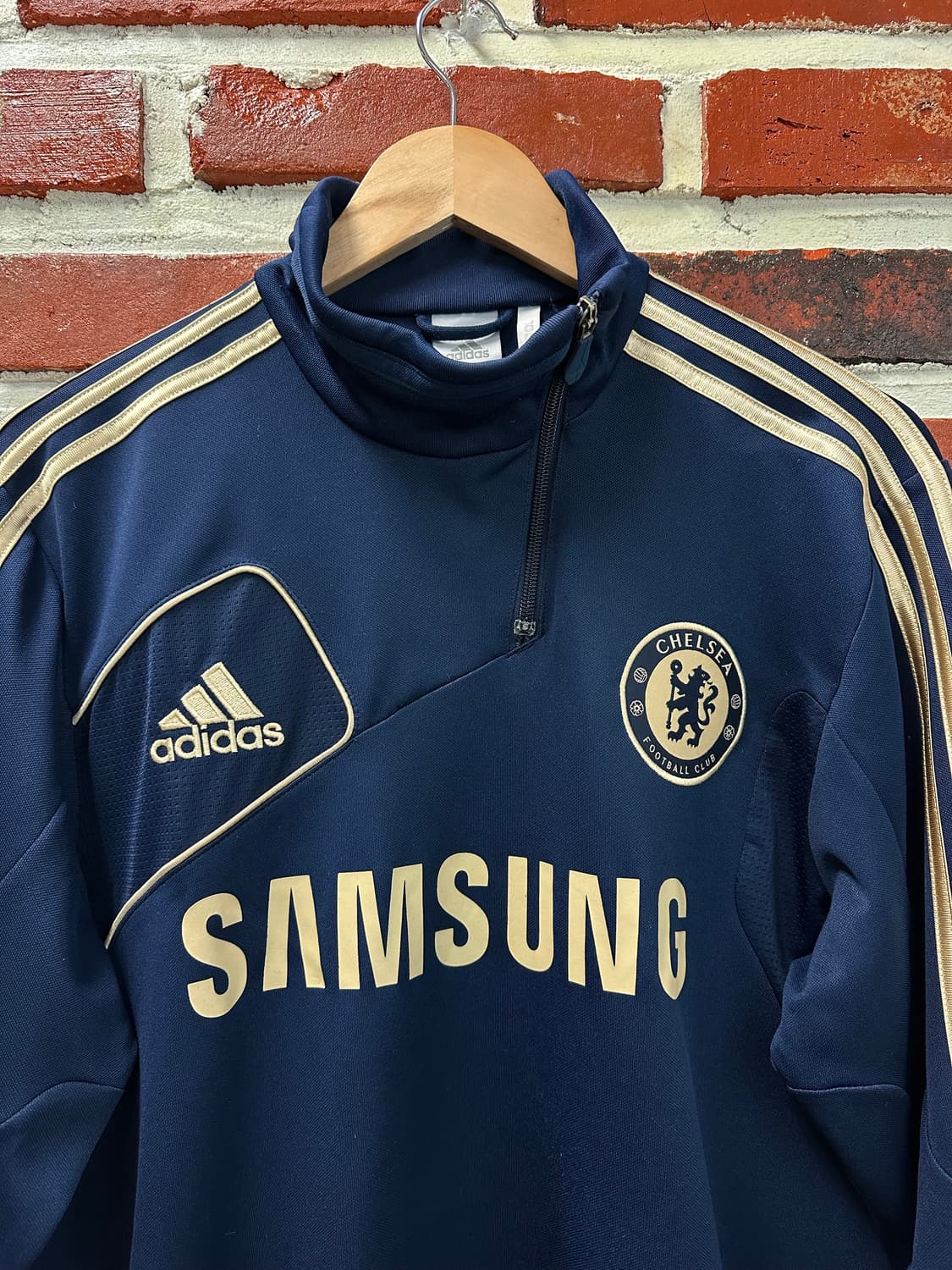 (110)아디다스 첼시 11-12 하프집업 트레이닝 탑 상품이미지2