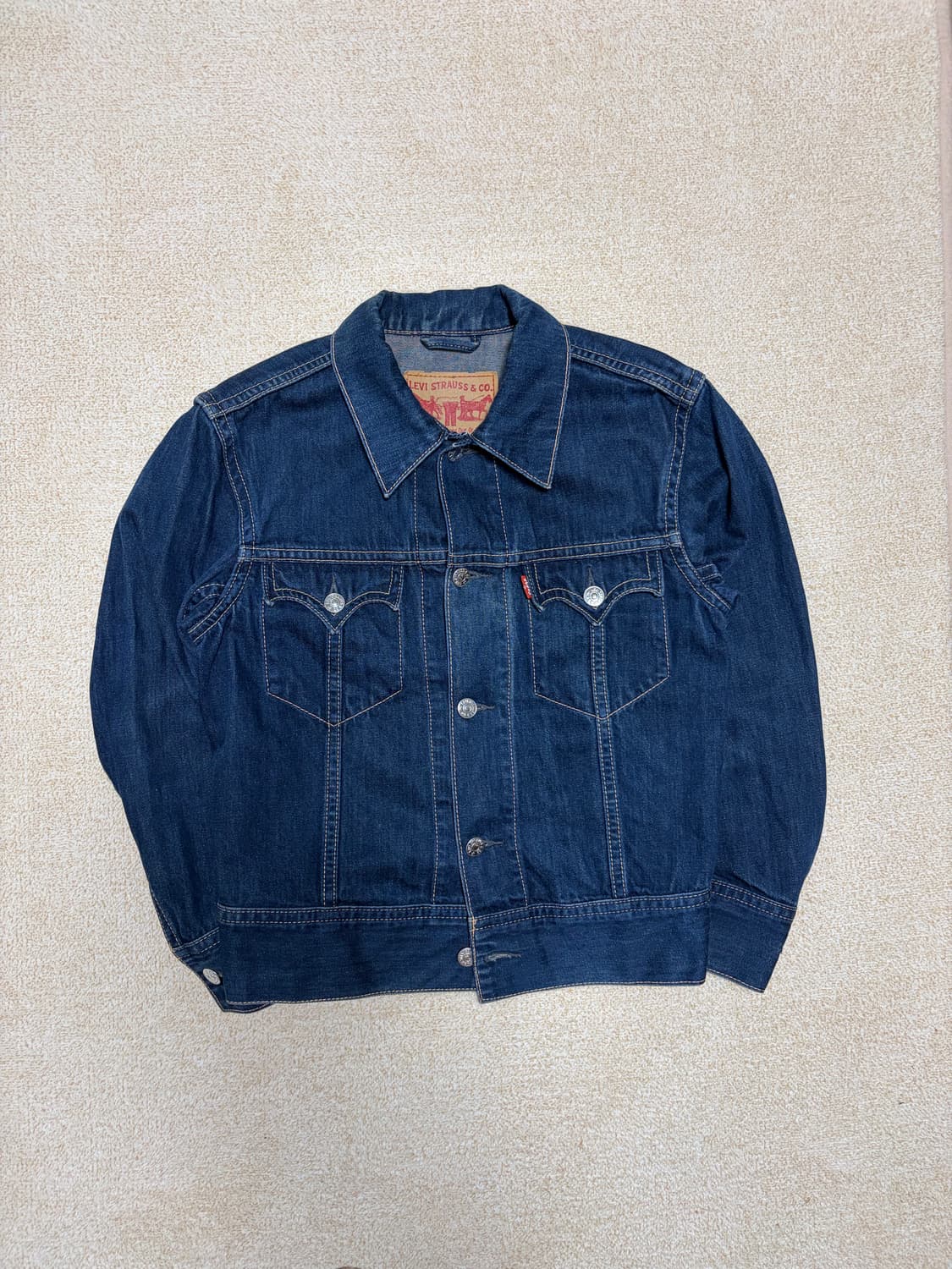 M) 리바이스 70901 type1 데님 트러커 자켓 타입1 상품이미지1