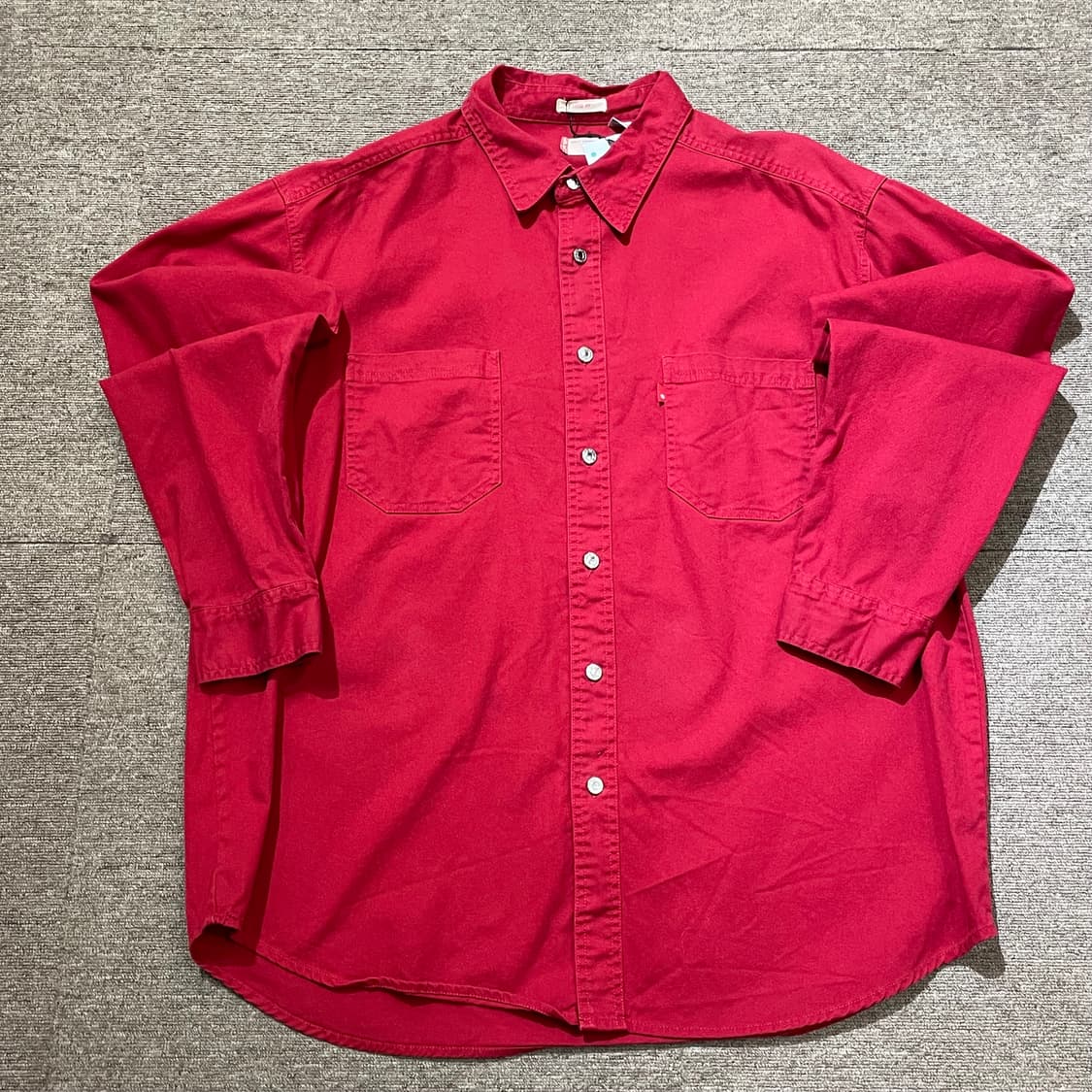 (XL) Levi's 리바이스 코튼 워크 셔츠 루즈 핏 상품이미지1