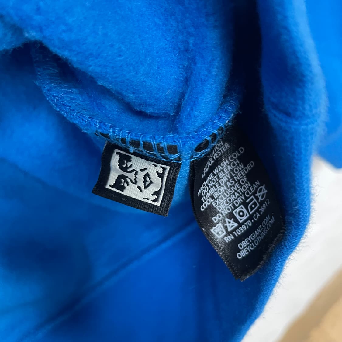 OBEY Spell Logo Sweatshirt 상품이미지5