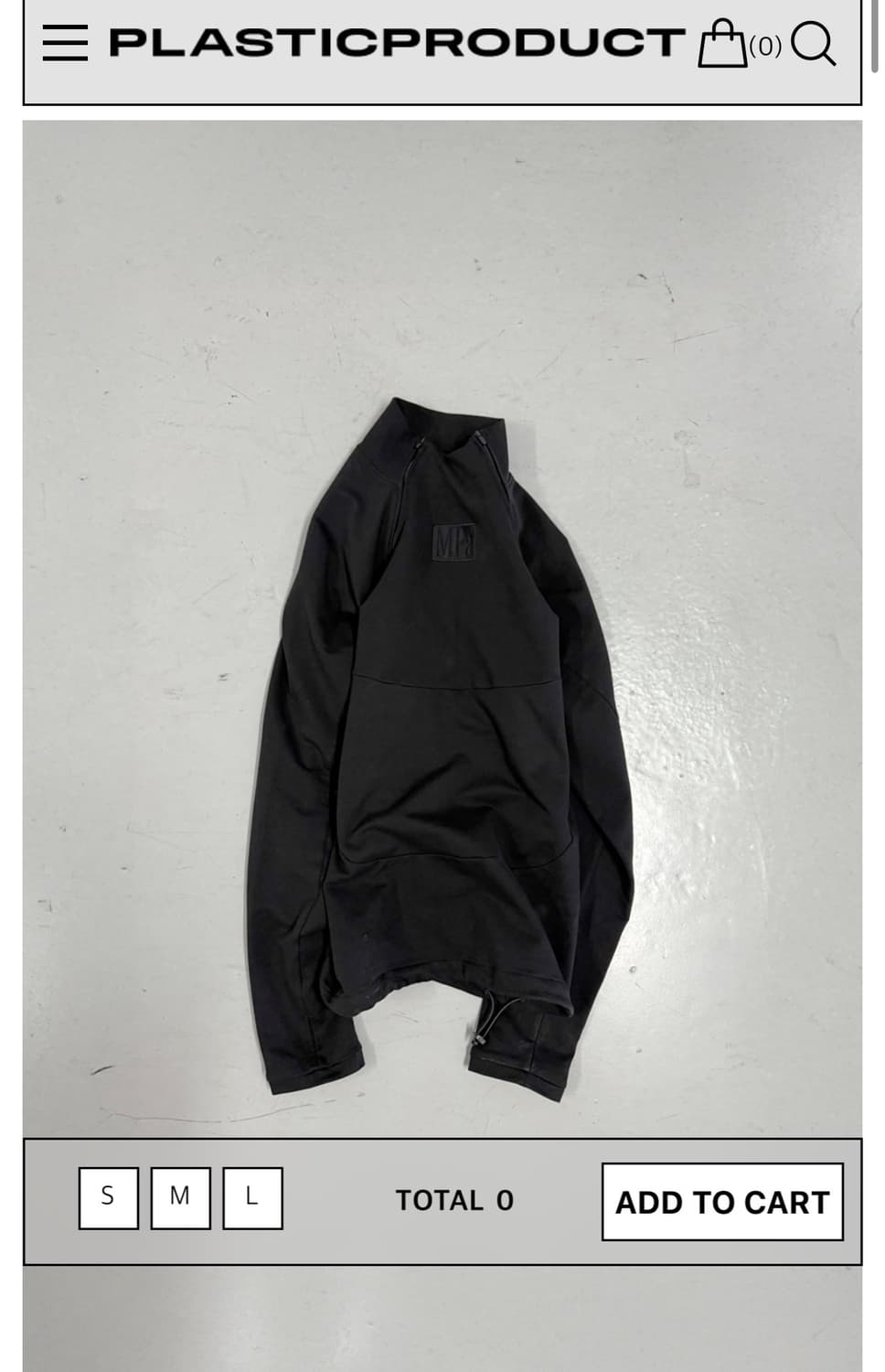 성수 팝업 구매 MPa SOFT-SHELL HALF ZIP (L) 상품이미지1