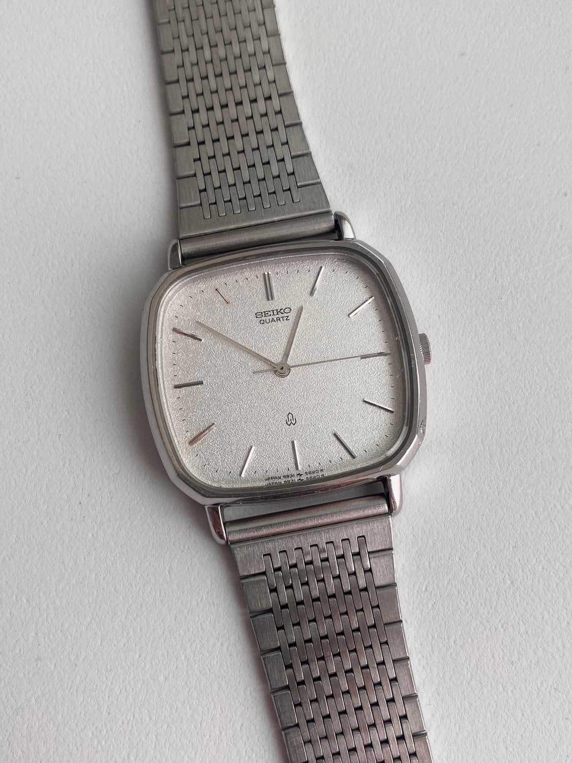 Seiko 세이코 스퀘어 쿼츠 스노우 상품이미지1