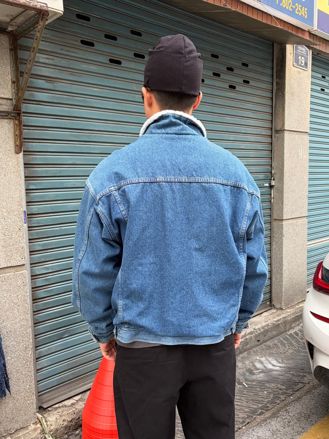 90‘s Camel Cigarettes Sherpa line denim  상품이미지8