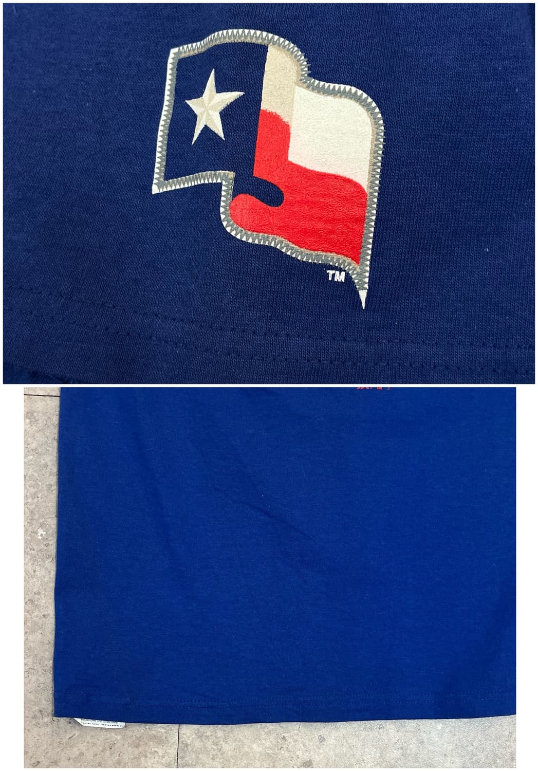 마제스틱 엠엘비 텍사스 추신수 반팔티 블루 S #csz4074  상품이미지9