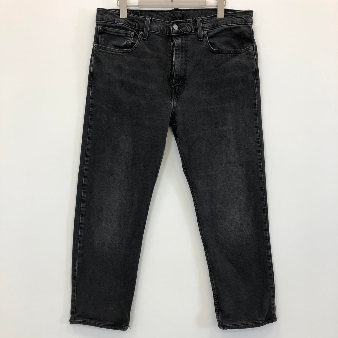 리바이스 502 크롭 블랙데님진 36 인치 상품이미지1