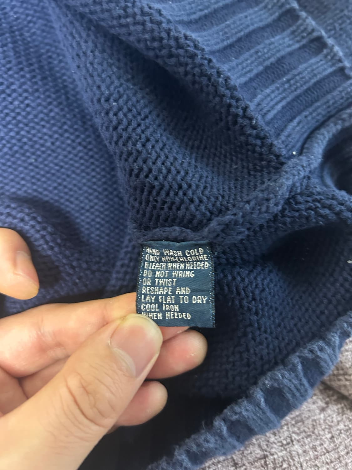 폴로 랄프로렌 헤비코튼  니트 상품이미지4