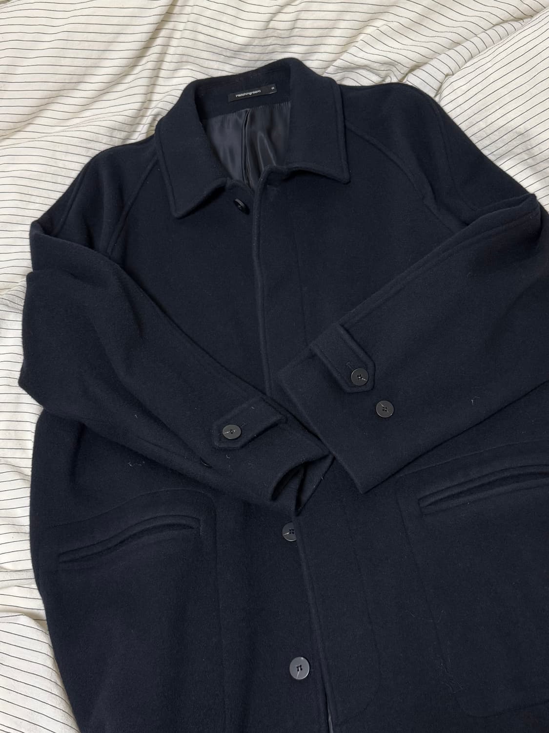 해칭룸 레글런 슬리브 코트 상품이미지2