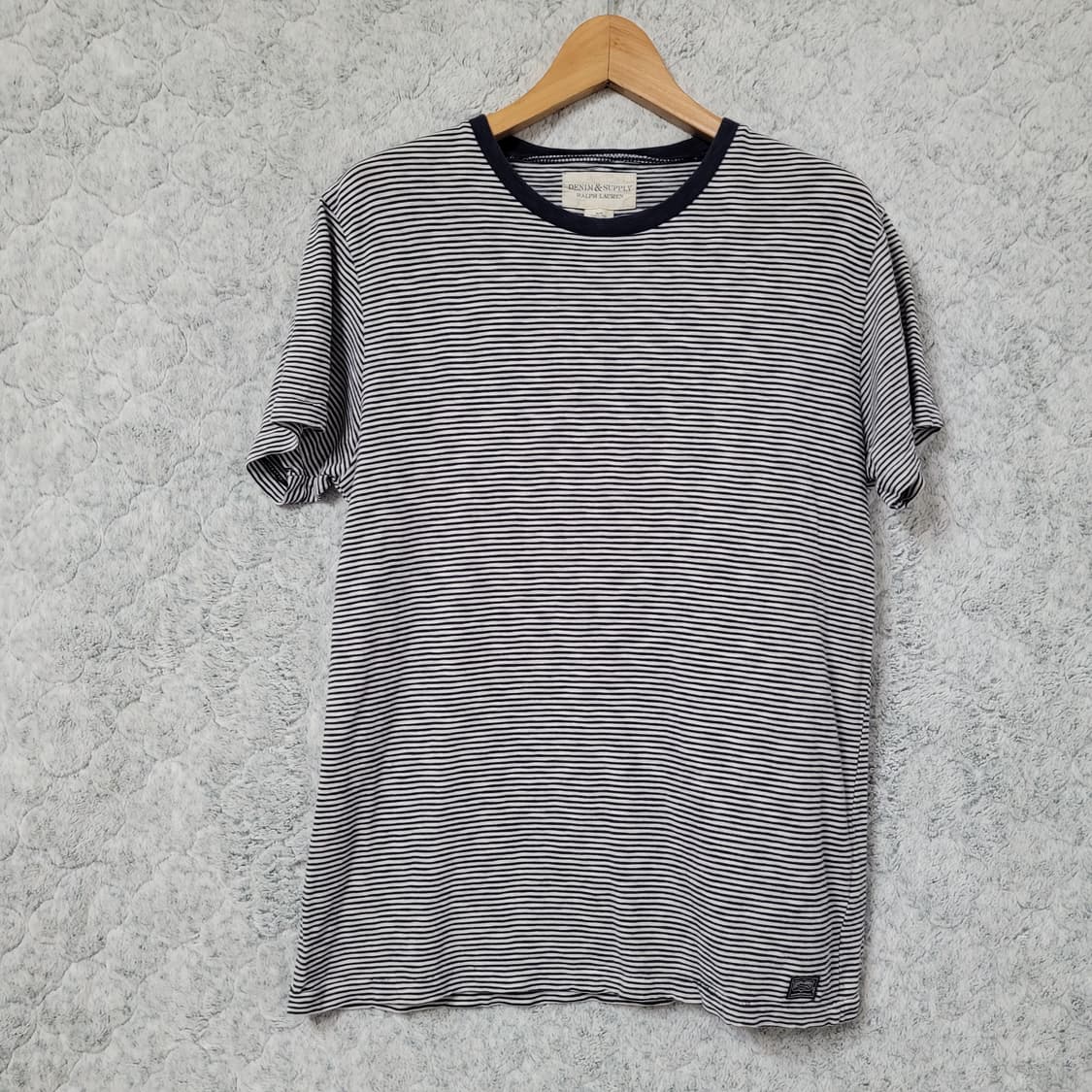 G646 [M] 폴로  데님앤서플라이 스트라이프 반팔 티셔츠
 상품이미지1