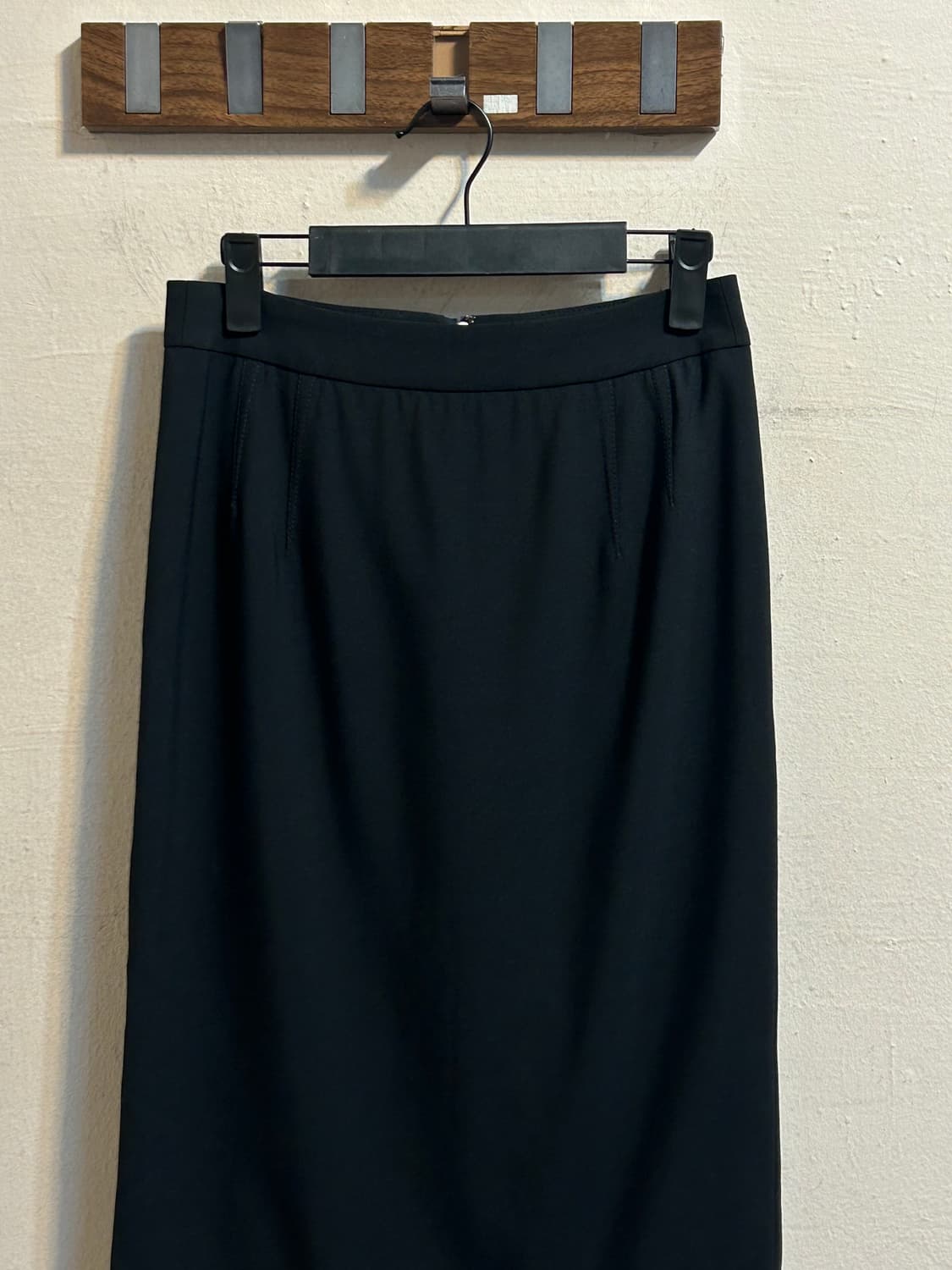 돌체앤가바나 레오파드 라이닝 울 스커트 상품이미지3