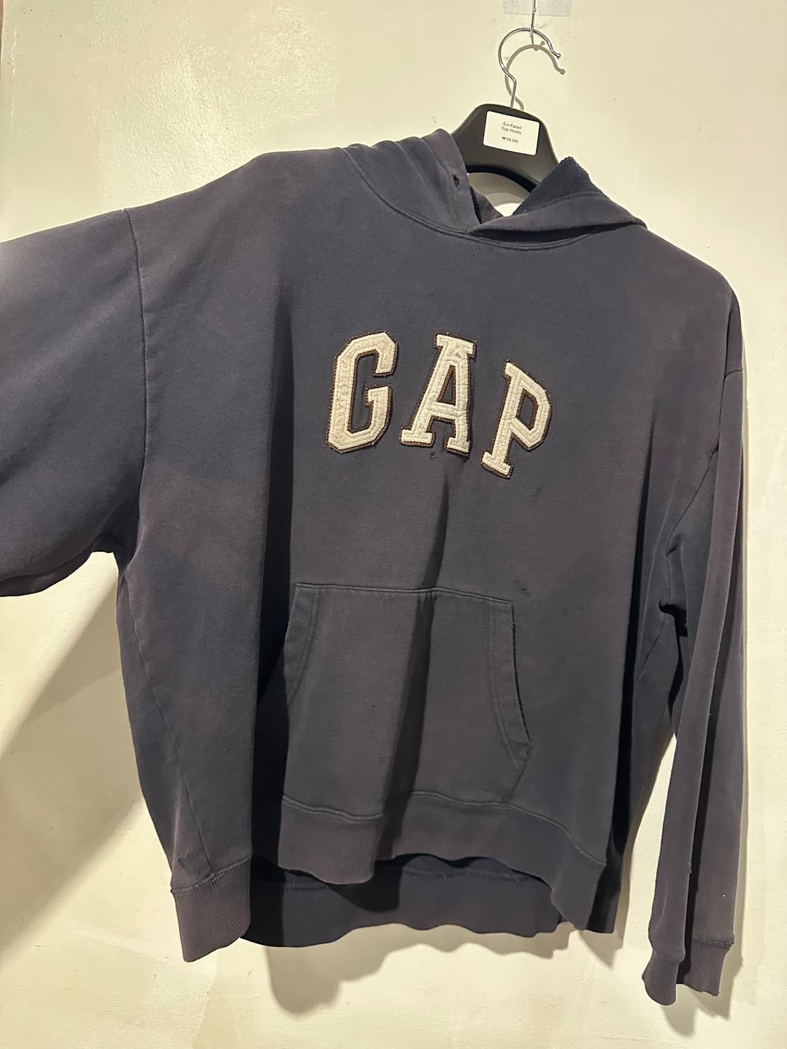 빈티지 썬페이드 갭 후드티  상품이미지2