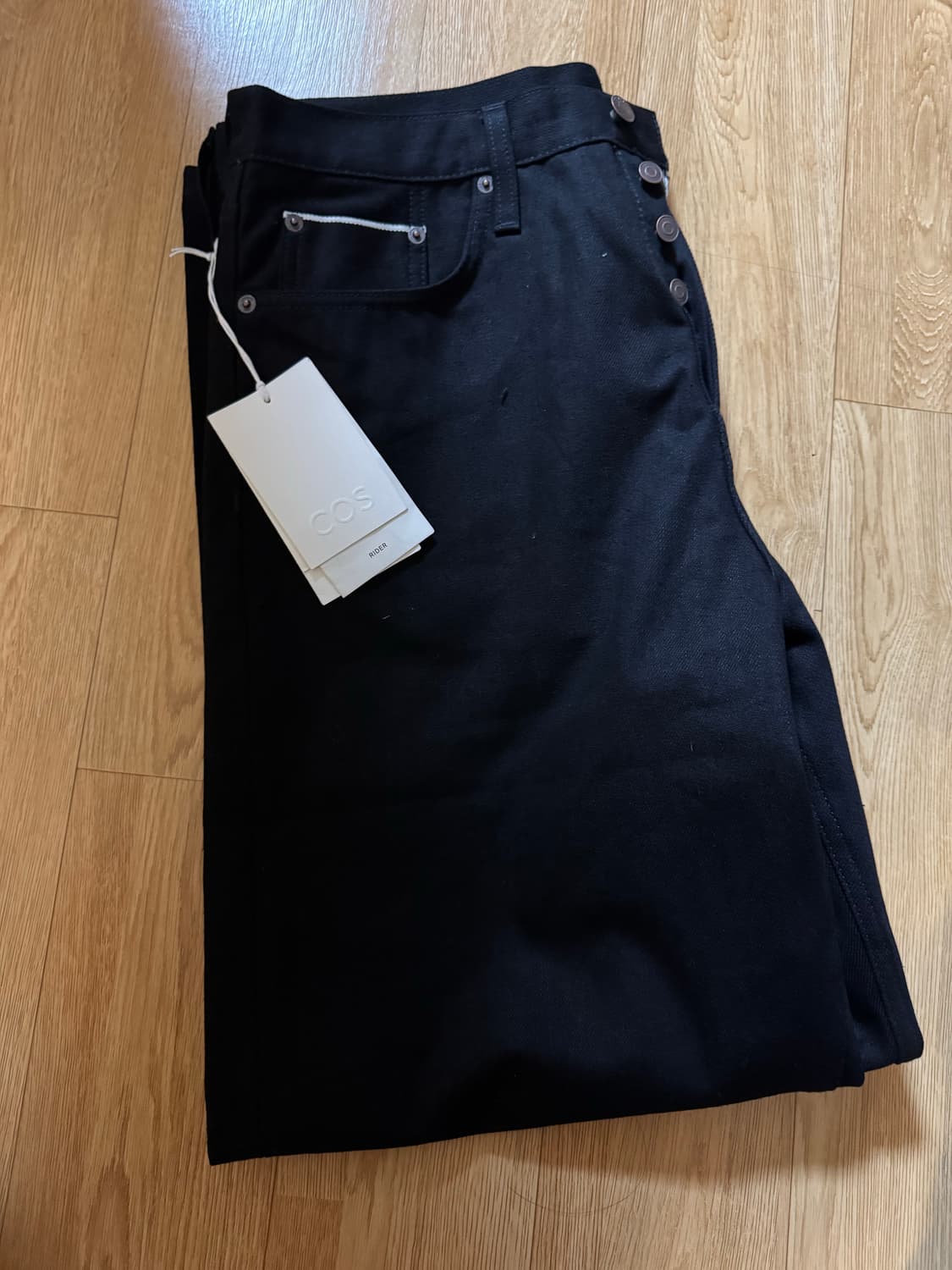 cos 라이더 로 셀비지 스트레이트 레그 진 33/32 상품이미지2