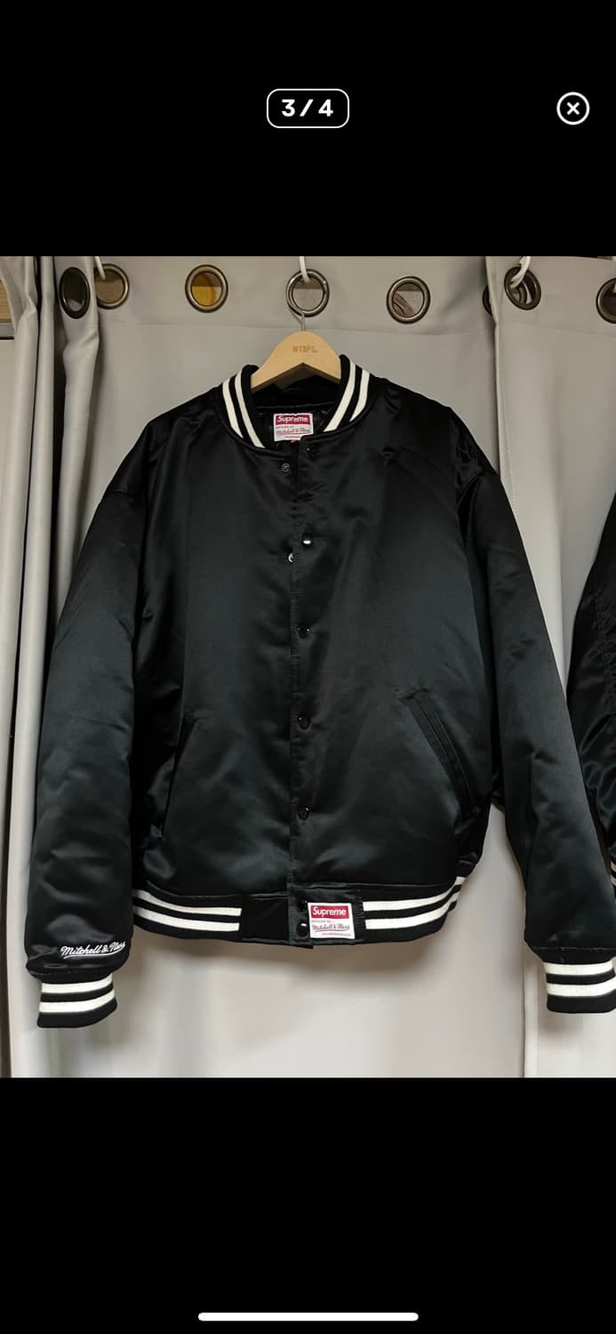 슈프림 미첼 바시티 xl 상품이미지2