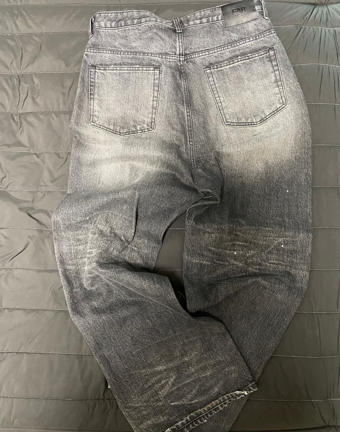 파아카이브 파 빈티지 워시드 진 블랙 상품이미지3