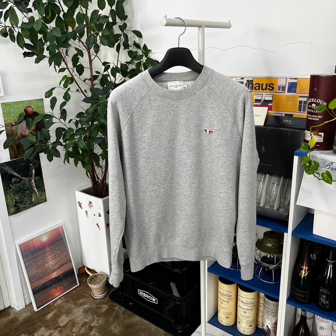 메종키츠네 맨투맨 M 상품이미지1