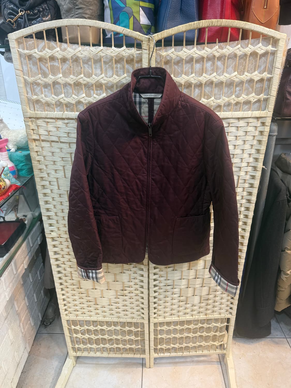 66-77 정품 버버리 누빔자켓 팝니다 상품이미지1