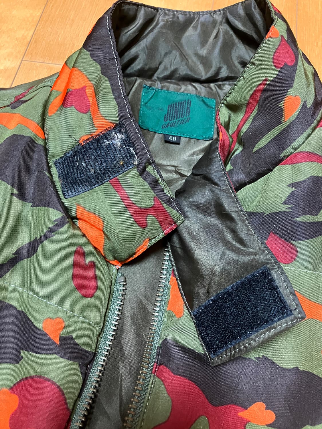 카모 패딩 (내피 가능) 상품이미지4