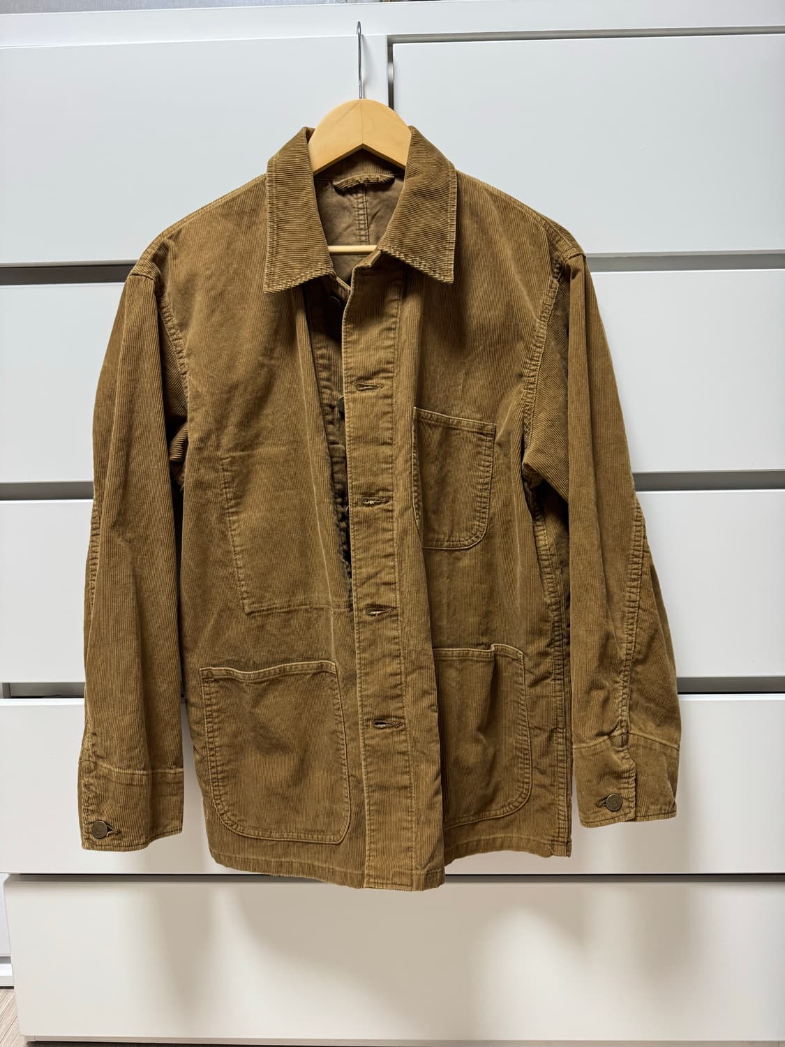 유니클로 코듀로이 자켓 M사이즈 새상품 판매합니다. 상품이미지1