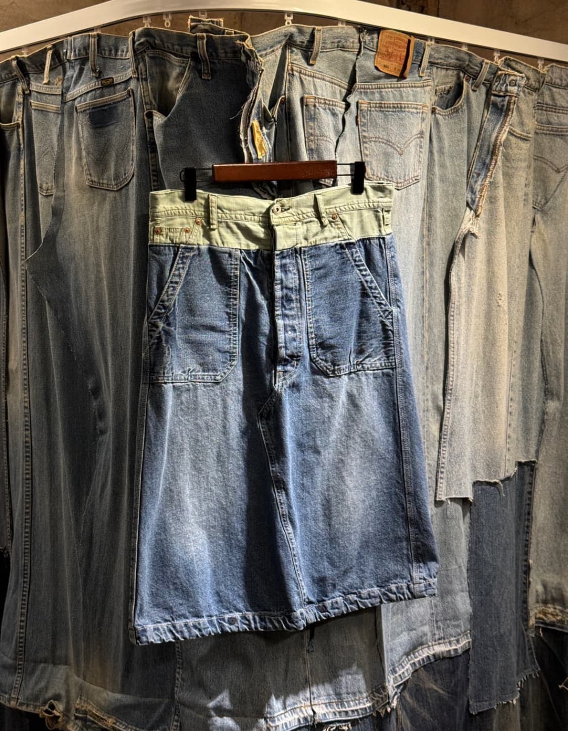 30) JPN Denim Skirt 상품이미지1