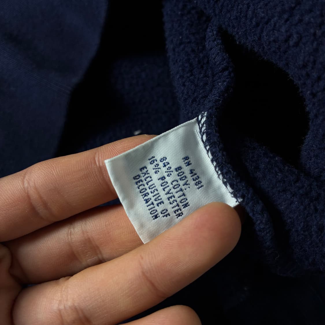 Polo  폴로 랄프로렌 자수 코튼 네이비 맨투맨 상품이미지5