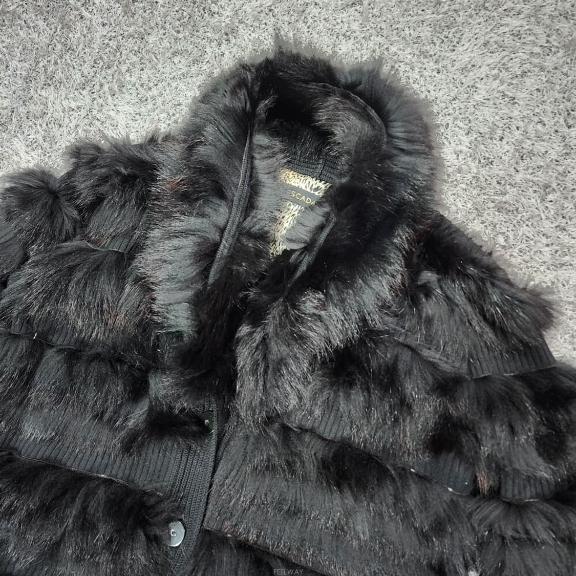 에스까다 폭스 니트 코트 40 상품이미지2