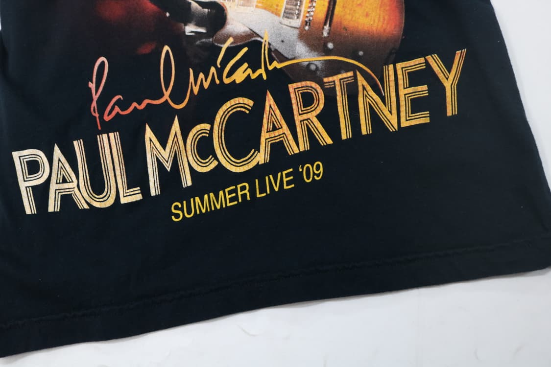 폴 매카트니 2009 뉴욕 라이브 투어 반팔 티셔츠 (XS) 상품이미지5